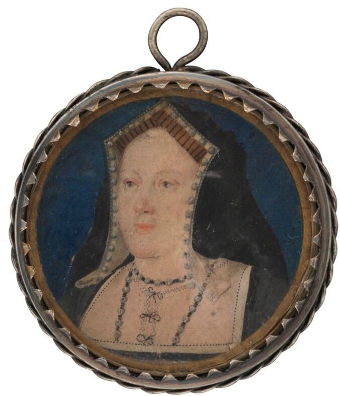 Katherine of Aragon Attributed to Lucas Horenbout