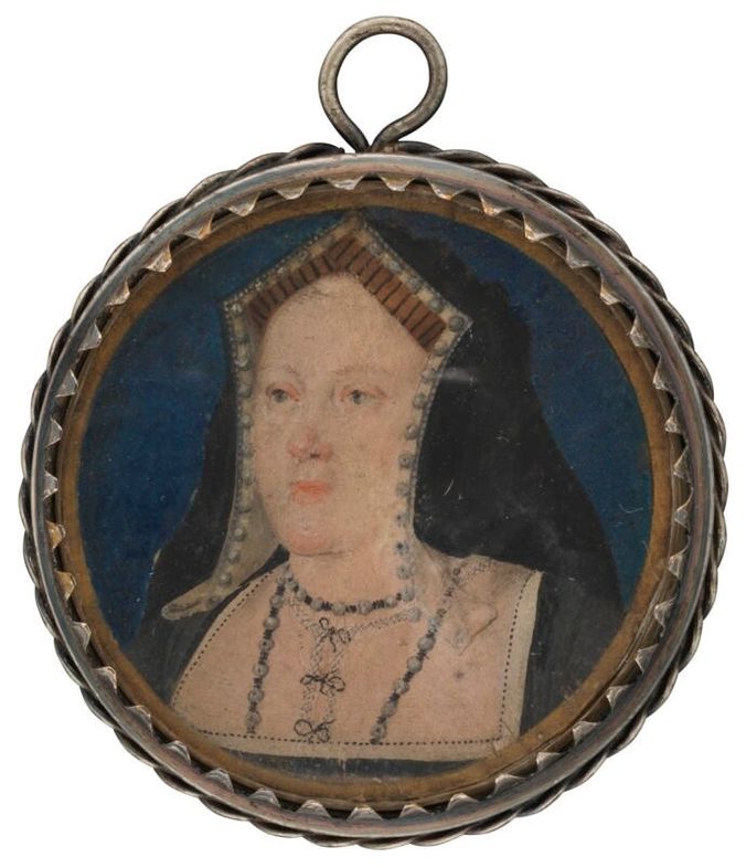 Katherine of Aragon Attributed to Lucas Horenbout