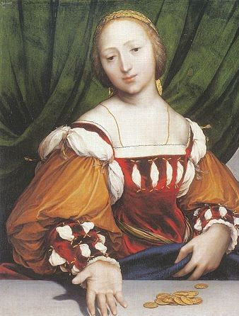 Lais of Corinth by Hans Holbein the Younger