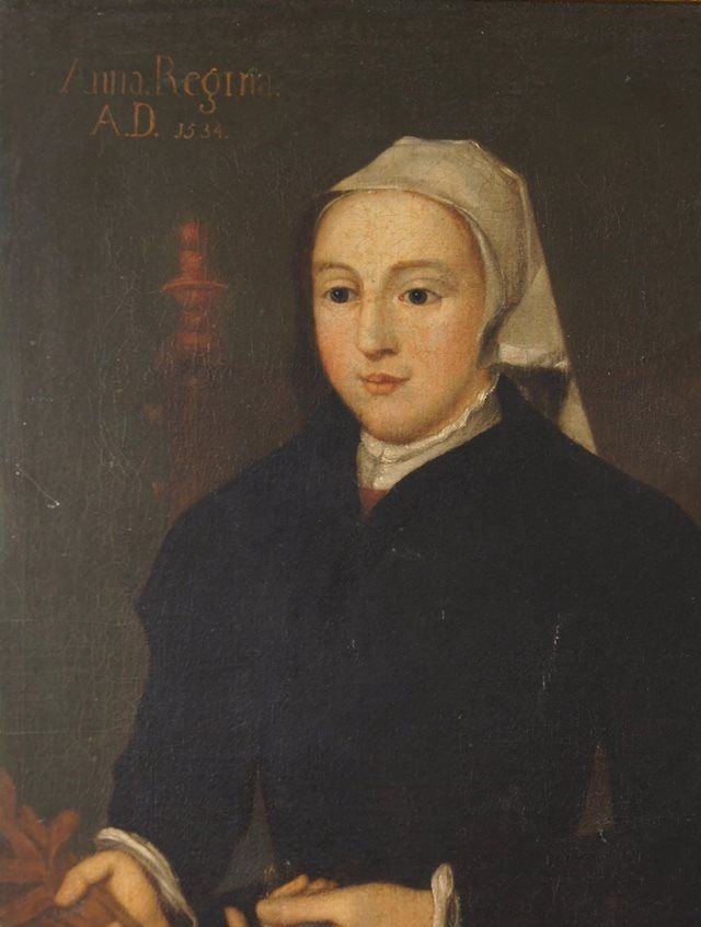 Anna Regina A.D. 1534, Private Collection, Meade- Waldo Family Portrait. Removed from Hever Castle when they opted to sell the castle to the Astor family in 1903.