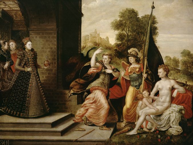 Elizabeth I and the Three Goddesses 1569