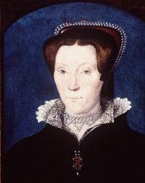 Lady Elizabeth Pope, née Blount (c.1515–1593) (Trinity College, University of Oxford - Oxford, Oxfordshire UK) - Called Posthumous Painting of Mary I Tudor