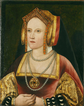c.1509-1520, the fashions during Katherine of Aragon's first years as Queen