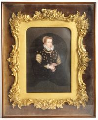 Mary, Queen of Scots (1542–1587) Henry Bone, RA (Truro 1755 – Somers Town, London 1834)