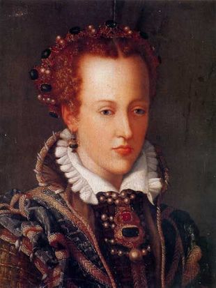 Painting Associated with the Artist or the Workshop of Alessandro Allori (Italian Mannerist Painter, 1535-1607) Ritratto di Giovanna