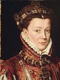 Elizabeth de Valois, Queen of Spain by Anthonis Mor