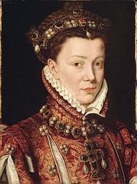 Elizabeth de Valois, Queen of Spain by Anthonis Mor