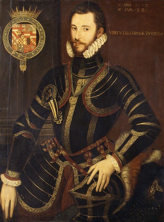 Walter Devereux, 1st Earl of Essex (1541 – 1576) in 1572