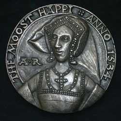 Moost Happi Anno 1534 medal, restored version by Lucy Churchill