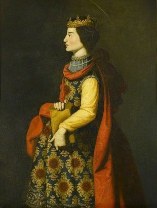 A Female Saint (possibly St Barbara)