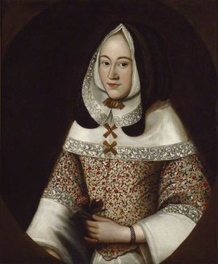 Jane, first Wife of John Tradescant the Younger British School The Ashmolean Museum of Art and Archaeology