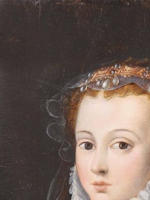 Called Portrait of a Princess, French School, Late 16th Century