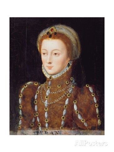 Called Portrait of a Lady, Possibly Anna Von Egmont reproduction procédé giclée par Francois Clouet