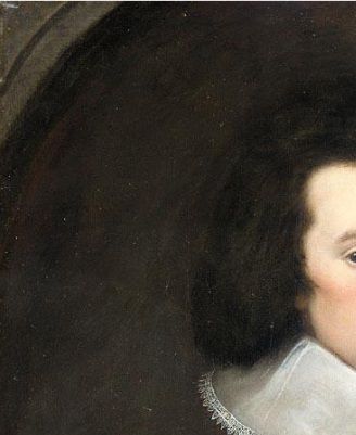 Sir Richard III Weston (1591–1652) was an English canal builder and agricultural improver, c. 1630, attributed to Cornelius de Neve
