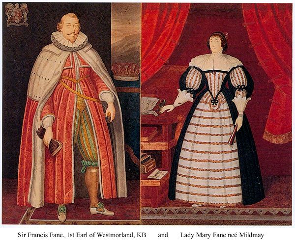 Francis Fane, 1st Earl of Westmoreland, and his wife, Mary Mildmay