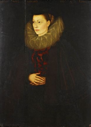 Portrait of a Woman, previously identified as Jane Shore (d1527?) c.1580
