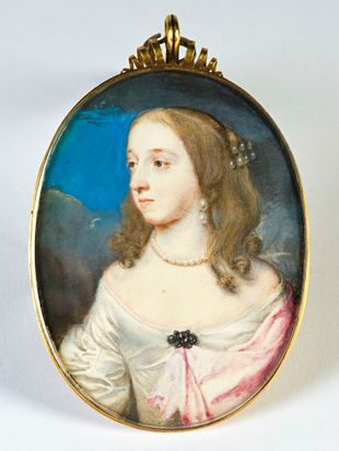 Frances Manners, Countess of Exeter, c. 1646, by Samuel Cooper