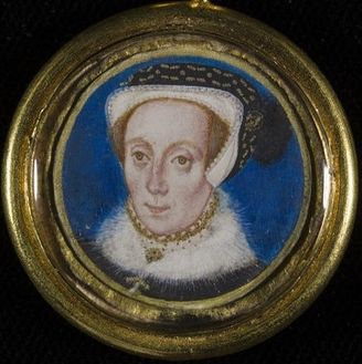 Unknown Lady  Called Lady Frances Grey  Watercolour on vellum (c)Victoria and Albert Museum