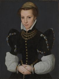Portrait of a Young Lady, 1560, by Caterina van Hemessen