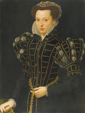 Portrait of a Lady, Traditionally Identified as Mary Tudor (1496-1533), by a Follower of Anthonis Mor – Actually Margaretha von Holzhausen?