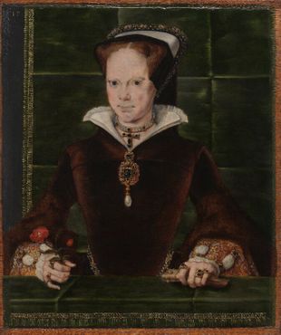 Queen Mary I, 1554, by Hans Eworth