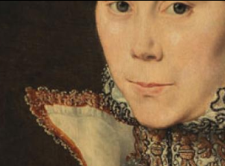 The Fitzwilliam Portrait (detail)