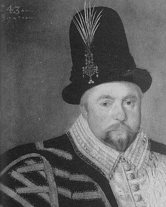 Giles Brydges, 1589, 3rd Baron Chandos by Hieronimo Custodis
