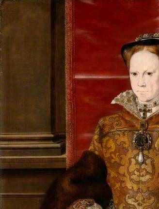 Mary I (1516–1558), Queen of England and Ireland by Hans Eworth, c. 1554