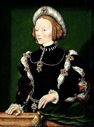 1530s William Scrots - Isabella of Portugal  (National Museum, Poznań)
