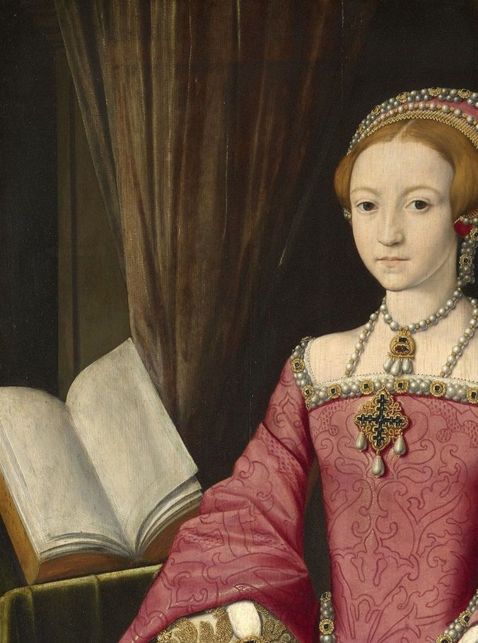 Elizabeth I when a Princess by William Scrots