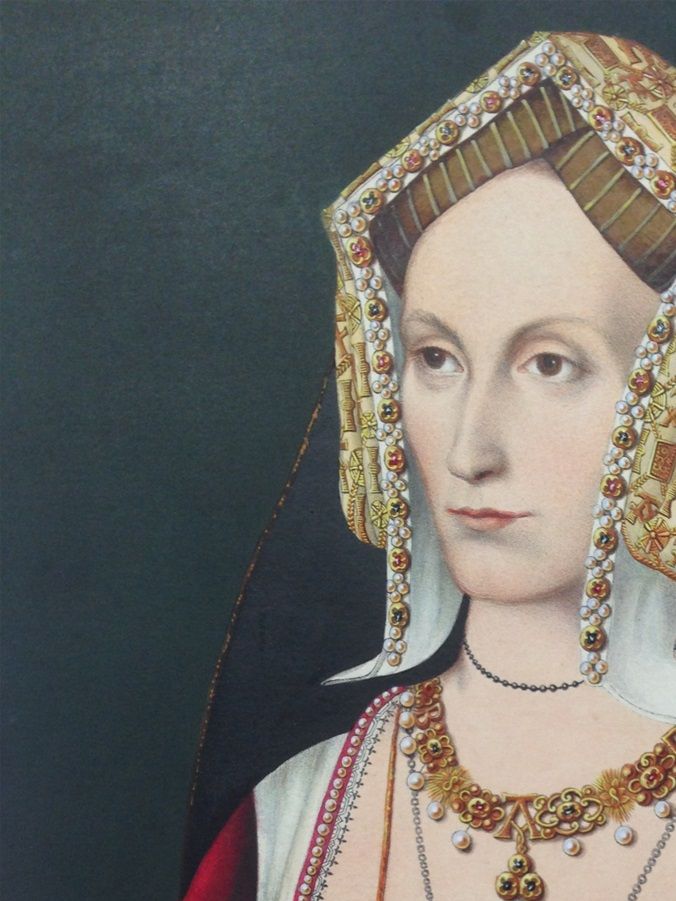 Portrait of Johanna, Lady Abergavenny, in which she is wearing a cross