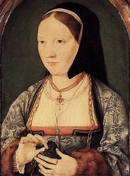 Unknown woman, wearing a cross