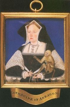 Katherine of Aragon with a Marmoset