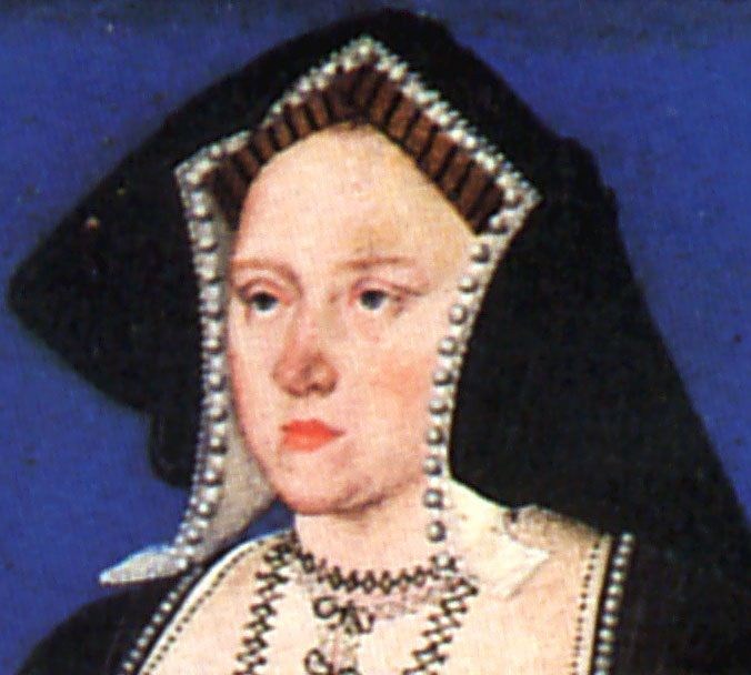 Katherine of Aragon with a Marmoset (detail)