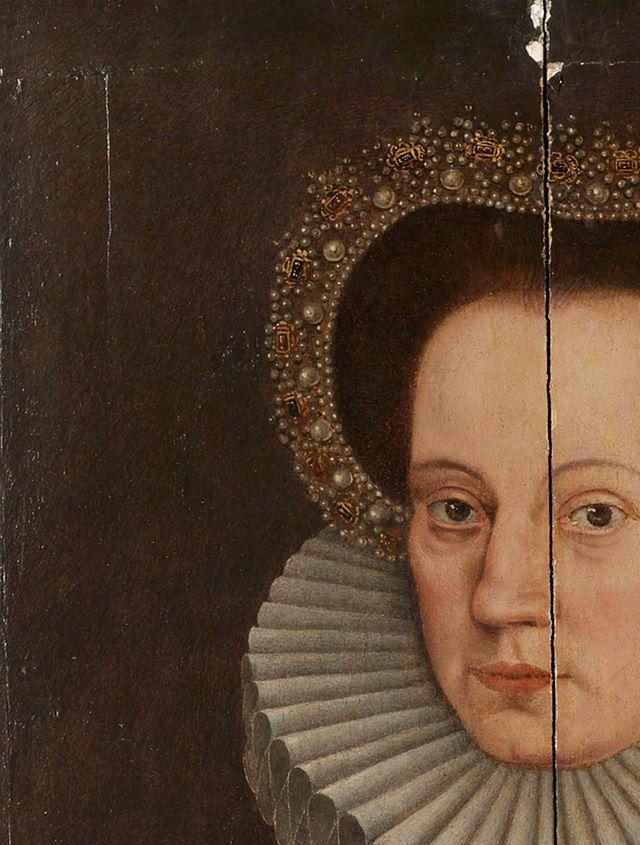 Portrait of a noblewoman, said to be Queen Mary [I Tudor]