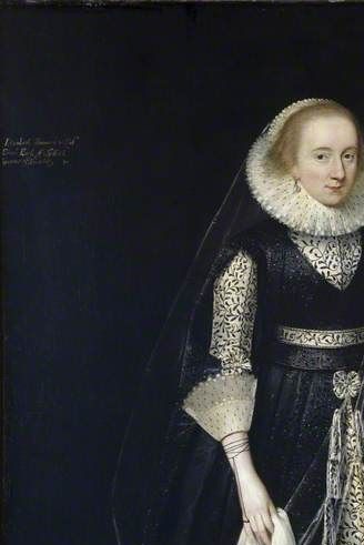Elizabeth Howard (1586–1658), Countess of Banbury by Daniel Mytens