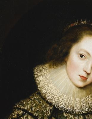 Portrait of a Lady, Said to be Mary Queen of Scots (1542–87) by Circle of Robert Peake the Elder
