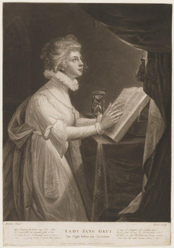 Lady Jane Grey – Engraving NPG D24993 © National Portrait Gallery, London