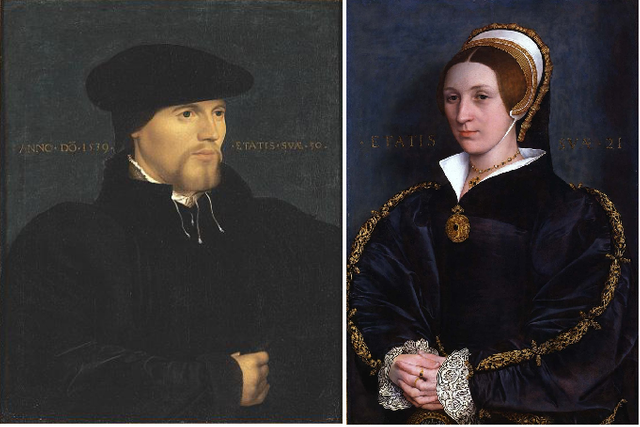 Sir Richard Cromwell (c.1510–1544) and his wife Frances Murfyn, Lady Cromwell (c.1520 – between 1542 and 1544)