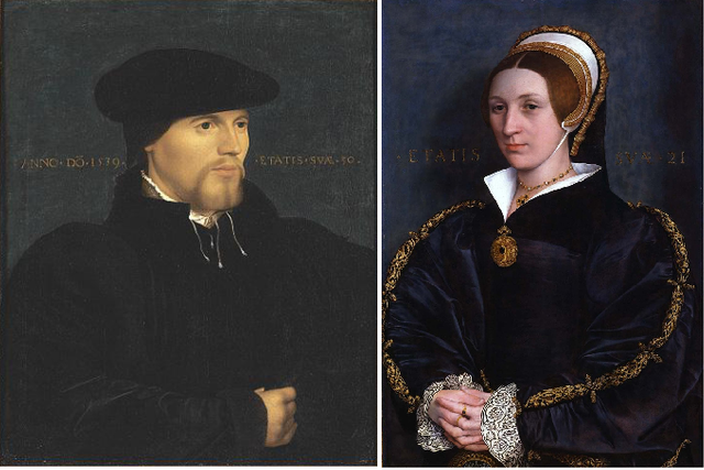Sir Richard Cromwell (c.1510–1544) and his wife Frances Murfyn, Lady Cromwell (c.1520 – between 1542 and 1544)