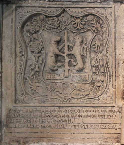 The Dudley Carving of the Beauchamp Tower, Tower of London © Tim Ridgway