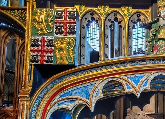 The Tomb of Sir Lewis Robsart – Westminster Abbey © @mementouk