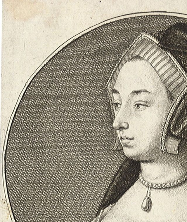 Anne Boleyn – Wenceslaus Hollar Engraving