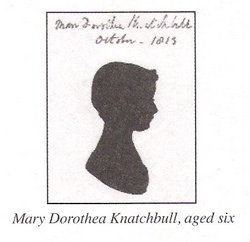 Mary Dorothea Knatchbull, aged six
