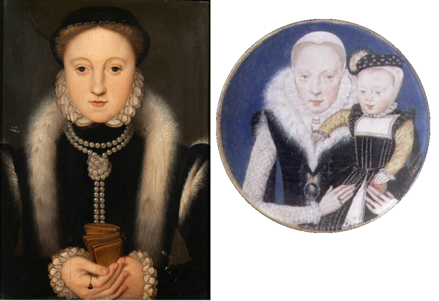 Lady Katherine Grey – The Berry-Hill Portrait and miniature by Levina Teerlinc belonging to the Duke of Rutland