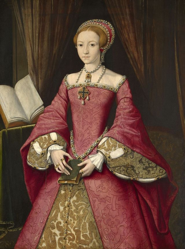 Elizabeth I when a Princess, c.1546. Attributed to William Scrots