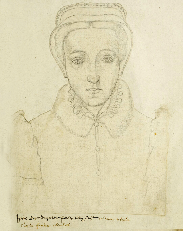 Elizabeth I Tudor in the 16th century Receuil d'Arras