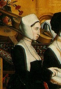 Margaret Giggs – Copy of Holbein's lost painting by Rowland Lockey (detail)