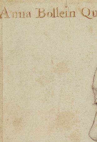 The Anna Bollein sketch by Holbein